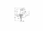 Dynamic S Basin Mixer | A40950EXP - Image 2