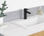 Basin mixer Root Round black matte | A4270636EXP - Image 2