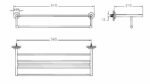 Towel rack Arkitekta | A44340 - Image 2