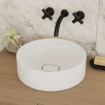 Countertop Basin Metropole oval, water-permeable and without mixing hole, white matte 7532B003-1398 - Image 2