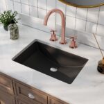 Basin mixer Origin classic three holes for towels soft copper A4289129 - Image 2