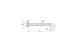 Built-in shower system Suit golden color A4283774 - Image 10
