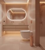 Toilet brush Origin soft copper 397mm A4489329 - Image 2