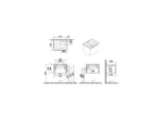 Washbasin unit Integra Round White Matt With one drawer 7680B003-0001 With towel rack 67*47*43cm 69898 - Image 2