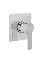 Built-in basin mixer outer part rectangular with outlet fits A41455 inner part A41456EXP