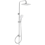 საშხაპე სისტემა LS20 ხელის შხაპითა და შხაპისთავით ქრომირებული A45787EXP