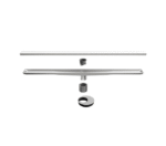 Long drain with dry slab insert, matte Grade 304, 60cm 59980569000