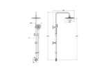 Shower system with 3 functions A45786EXP — изображение 2