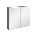 Mirror with cabinet green matte with lighting 80*69.3*18cm 80514